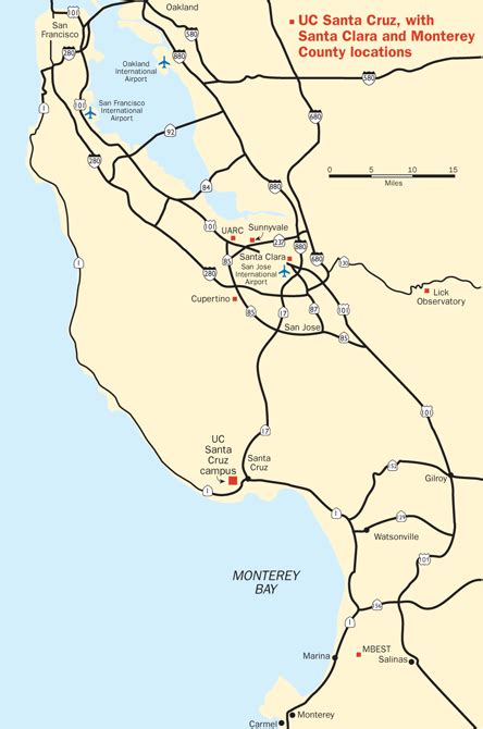 Uc Santa Cruz Campus Map Pdf Interactive Map