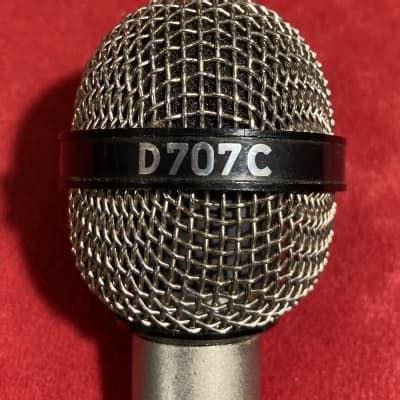 AKG D707C Vintage Microphone Beatles Reverb