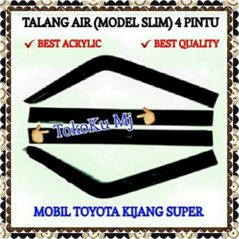 Jual TALANG AIR MOBIL 4 PINTU MOBIL TOYOTA KIJANG SUPER MODEL SLIM