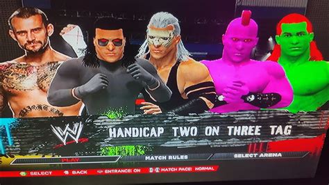 Damian Wolf And Cm Punk Vs Xander King Buu Bojack 3 Vs 2tag Team Match