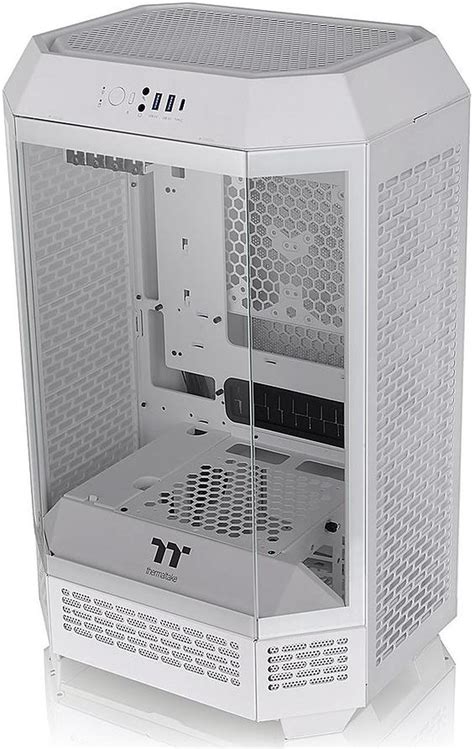 Thermaltake Tower 300 Snow Micro Atx Case 2x140mm Ct Fan Included Support Up To 420mm Radiator