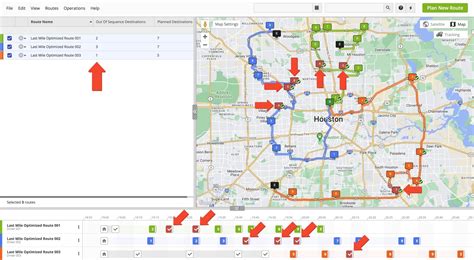 Out Of Sequence Visited Destinations On Optimized Routes