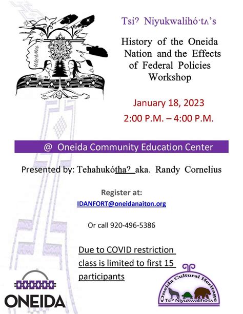 Oneida Nation | History of the Oneida Nation and the Effects of Federal ...