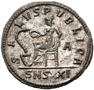 Antoninianus Magnia Urbica Salvs Pvblica Salus Roman Empire