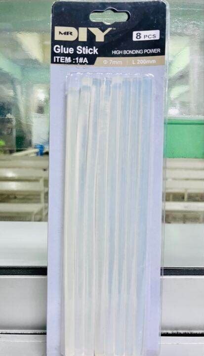 กาวแทง ใสปนยงกาว MR DIY High bond power Hot Melt Glue Sticks Pack ละ ชน Lazada co th