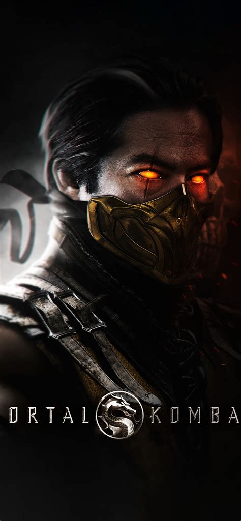 1242x2688 Hiroyuki Sanada As Scorpion Mortal Kombat 4k Iphone Xs Max Hd 4k Wallpapers Images