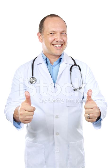 Doctor Showing Thumbs Up Stock Photo Royalty Free Freeimages