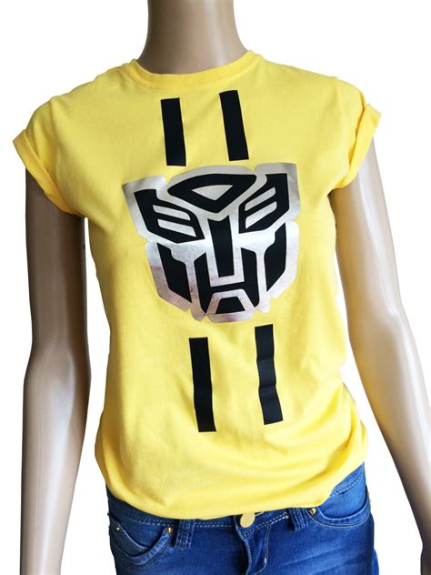 Ladies Bumble Bee Transformers T Shirt