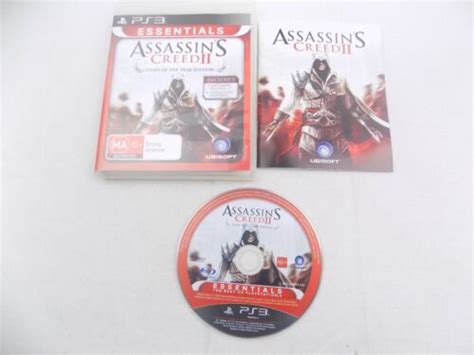 Mint Disc Playstation 3 Ps3 Assassins Creed Ii 2 Game Of The Year