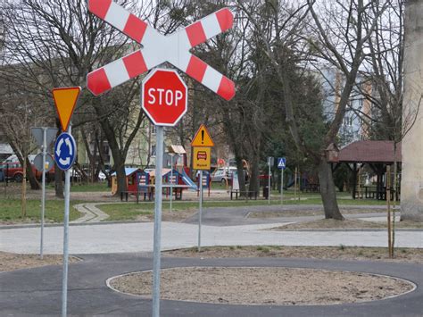 Na Kapuściskach powstało miasteczko rowerowe Dzieci będą uczyły się