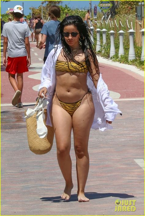 Camila Cabello Soaks Up The Sun In A Bikini At Miami Beach New Photos