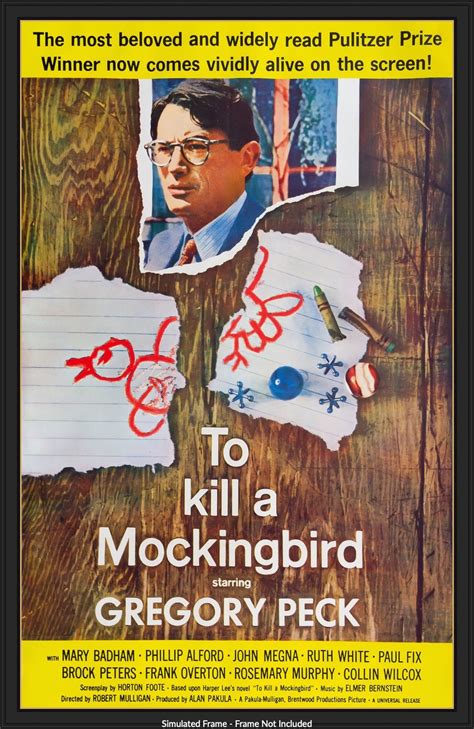 To Kill a Mockingbird (1962) Original One-Sheet Movie Poster - Original ...