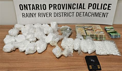 Sault News Fort Frances Police Seize More Than K In Drugs And Cash