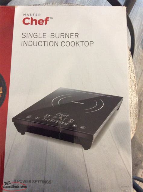 New Master Chef Single Burner Induction Cooktop St John’s Newfoundland Labrador Nl Classifieds