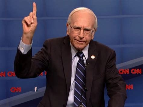 Larry David Plays Bernie Sanders on Saturday Night Live: Video : People.com