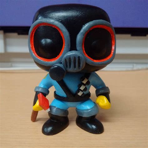 Pyro blue Team Fortress 2 Custom Funko Pop - Etsy