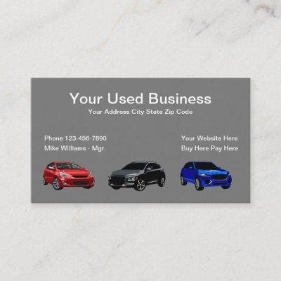 Car Dealer Business Cards – Card Bee