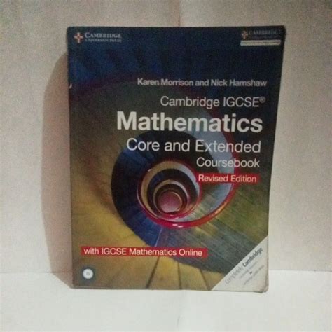 Jual Buku Cambridge Igcse Mathematics Core And Extended Coursebook