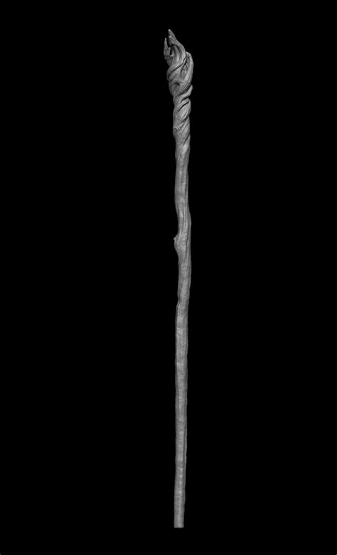 Gandalf Cane Gandalf Staff D Model D Model D Printable Cgtrader