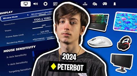 Peterbot Finally Reveals New Setup Hidden Settings Best Settings