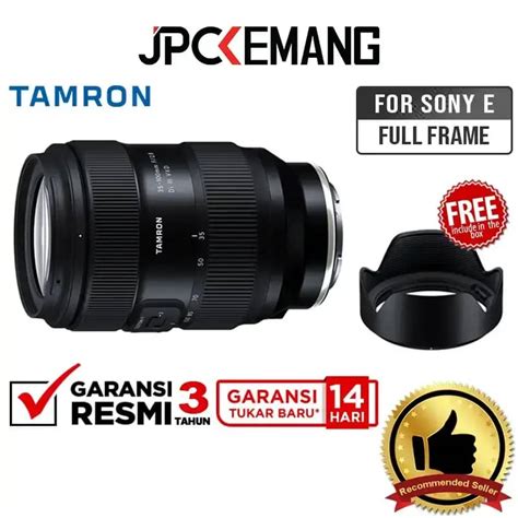 promo jpc kemang tamron  mm   sony  fullframe  iii vxd