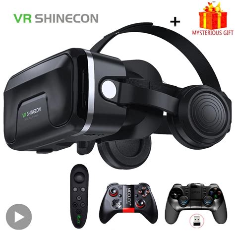 Shinecon Viar 3D Virtual Reality VR Glasses Headset Devices Helmet