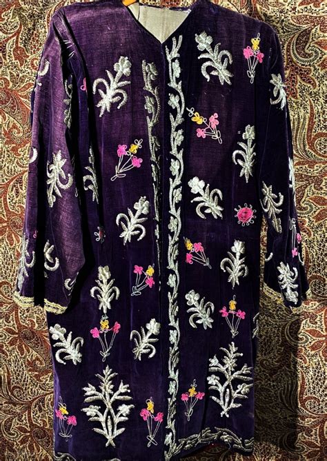 Late 19th C Ottoman Velvet Jacket With Gold Embroidery Rugrabbit