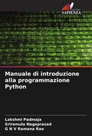 Manuale Di Introduzione Alla Programmazione Python Literatura