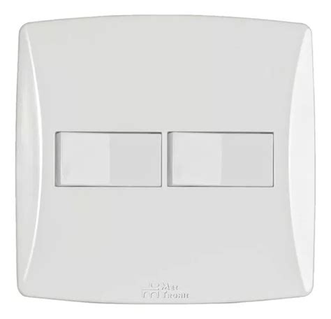 2 Interruptor Paralelo 250v 4x4 Linha Petra Mectronic MercadoLivre