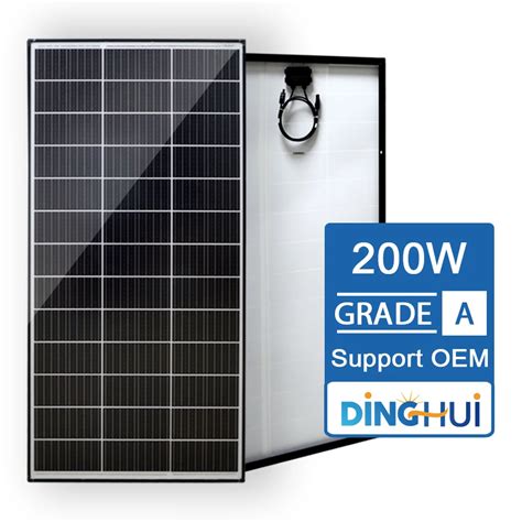 A Grade Half Cell Flexible Dinghui Mono Solar Module