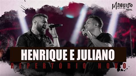 HENRIQUE E JULIANO CD NOVO 2022 ATUALIZADO 12 MÚSICAS NOVAS