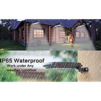 Quace Led Super Bright Waterproof Mode Pir Motion Sensor Solar