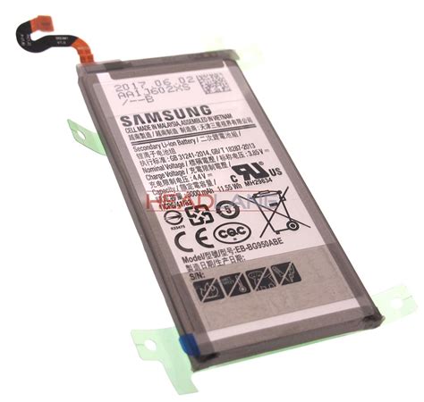 Samsung Sm G950 Galaxy S8 Eb Bg950abe 3000mah Battery Gh82 14642a