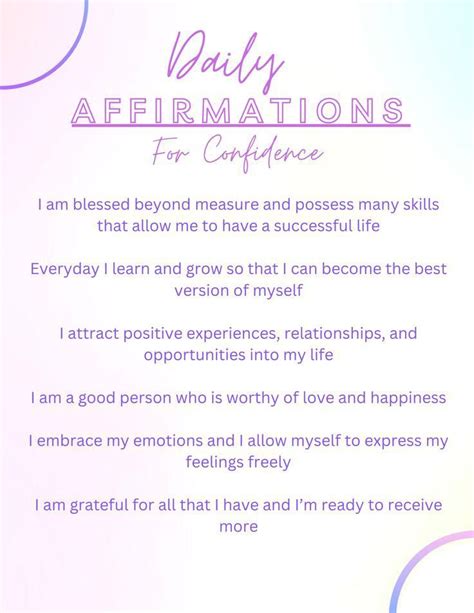 Positive Affirmations for Confidence [Video] | Empowering quotes ...