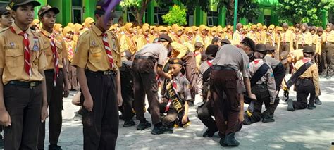 Pelantikan Penggalang Ramu Dan Pergantian Dewan Galang Pramuka MTsN 2