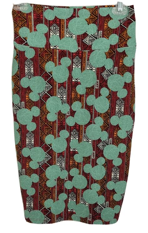 New Lularoe Disney Cassie Pencil Skirt Mickey Mouse Sz Xs Pull On Women Wn13 Ebay