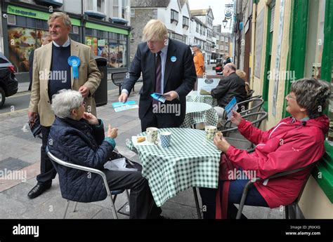 Caption Info 070617 Boris Johnson Pictured During His Visit To