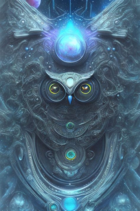 Cosmic Owl 6 By Auctionpiccker On Deviantart