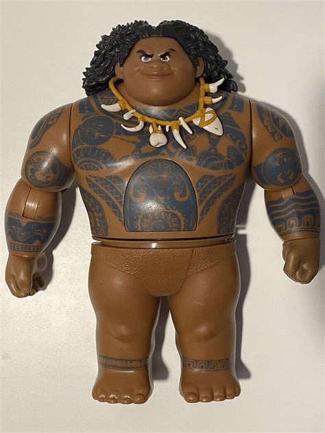 Disney Moana Large Mega Maui Talking Doll Toy Movie Act