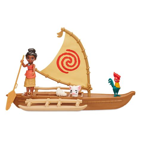 Disney Moana Adventure Canoe Playset Disney Store