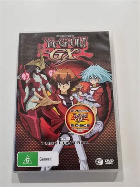 YUGIOH YU GI HO GX 1 3 Tag Team Trial Magna Pacific DVD Region 4 10 00