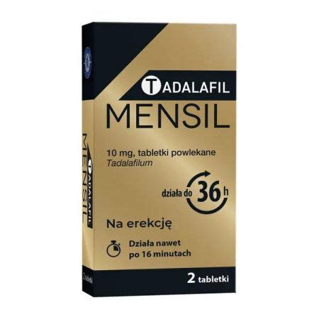 Tadalafil Mensil Mg Tabletki Powlekane Szt Libido I Potencja