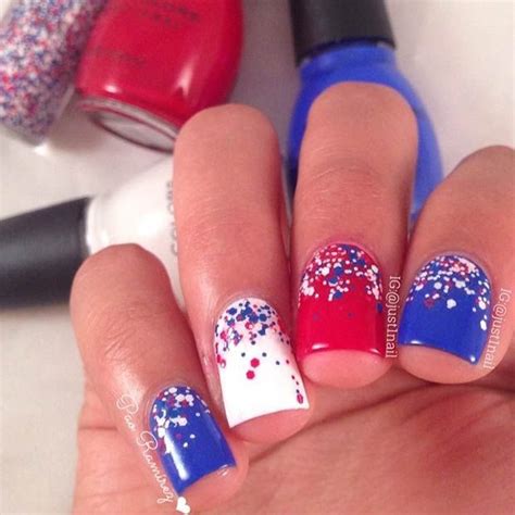 4th Of July Nail Art Ideas TheFashionSpot Nails 24 Usa Nails Love