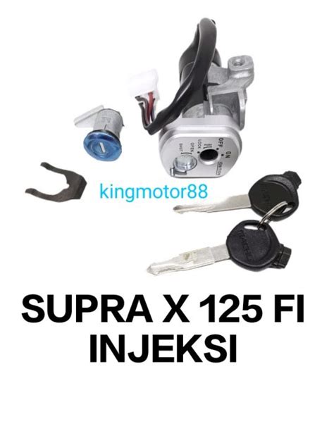 KUNCI KONTAK KOMPLIT SADEL MAIN SWITCH ASSY SUPRA X 125 FI INJEKSI