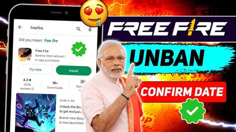 Free Fire Unban Confirm Date Free Fire Wapas Kab Aaega Free Fire