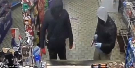 Melbourne Shop Keeper Defends Store Against Armed Robbers With A