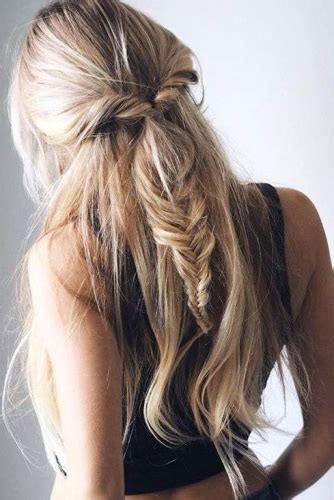 Messy Fishtail Side Braid