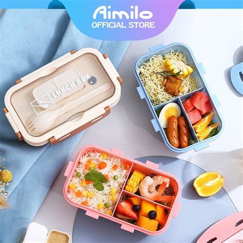 Jual Ready Aimilo Tempat Makan Anak Tk Free Sendok Dapat Digunakan