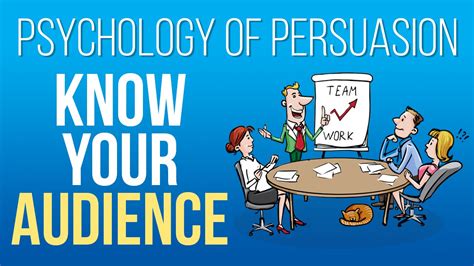 Persuasion Psychology Know Your Audience Youtube