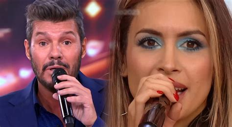 Milett Figueroa Y Marcelo Tinelli Conductor De Bailando 2023 Explota